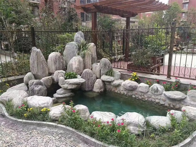 安徽家庭庭院水景设计